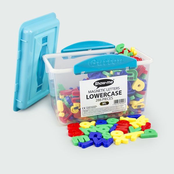 Magnetic Lowercase Letters, Tub of 286