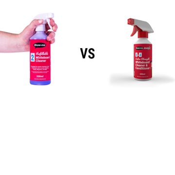 Show-me MAGIX & Step 2 Whiteboard Cleaner what’s the difference?