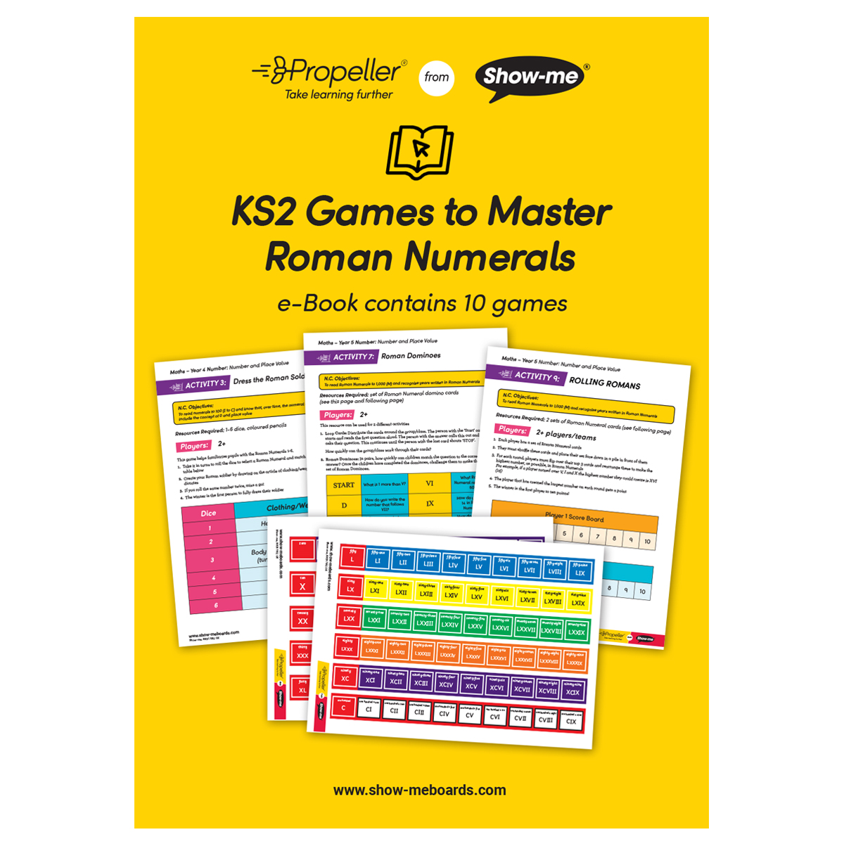 KS2 Games to Master Roman Numerals – Download