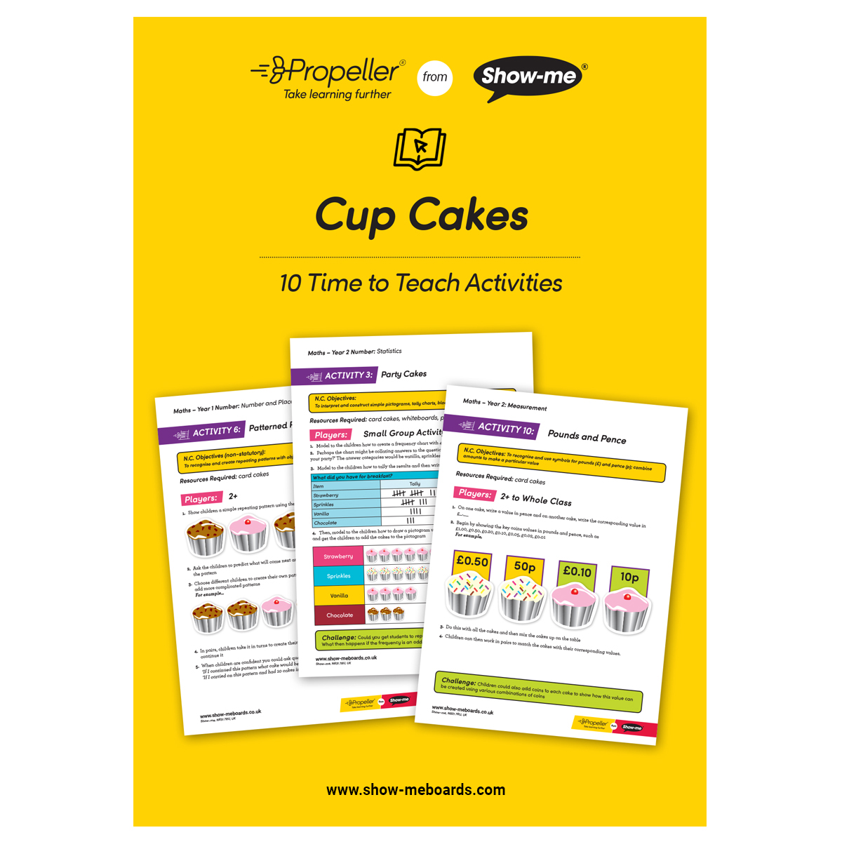 Cup Cakes Teaching Activities – Download