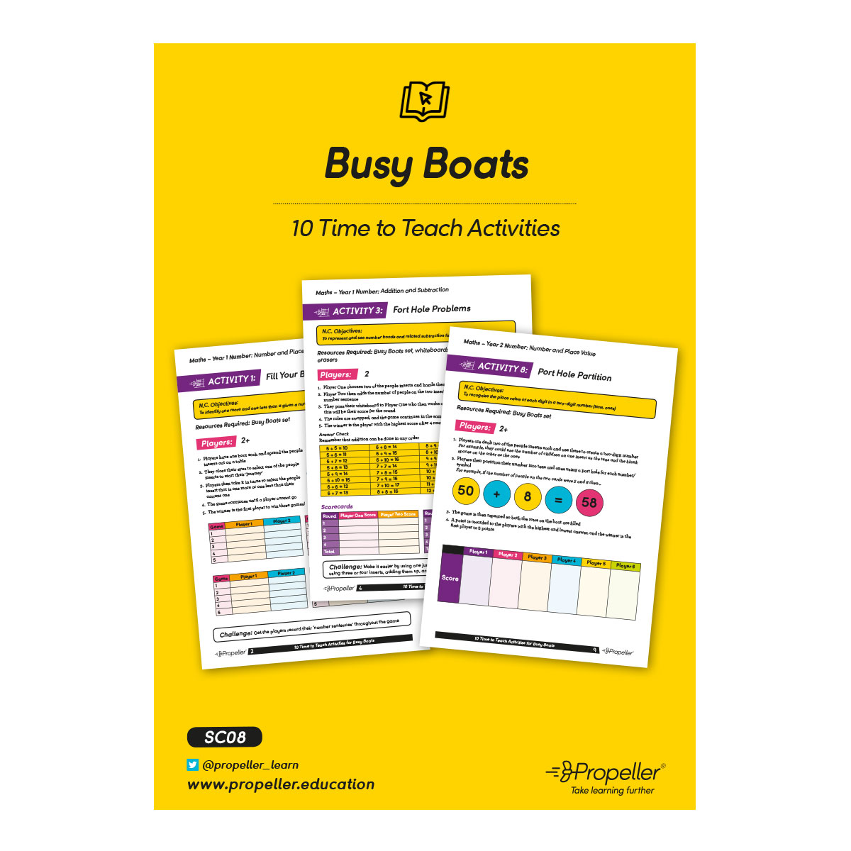 'Busy Boats' Teaching Activities