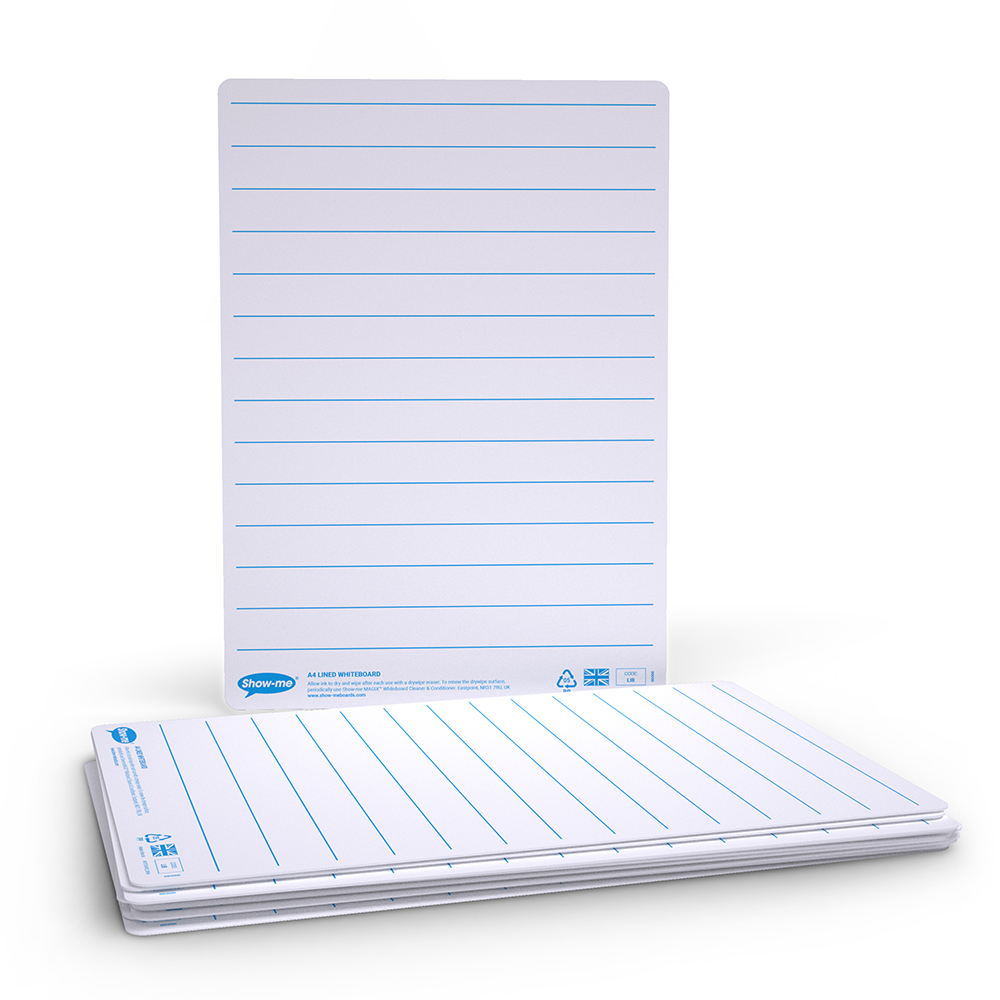 A4 LINED MINI WHITEBOARDS ONLY