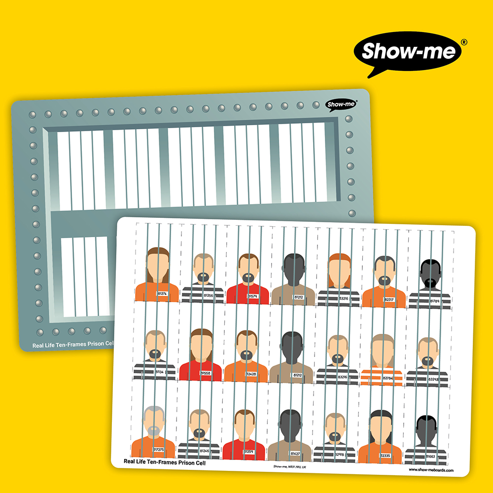 KS1 Real Life Ten-Frames Prison Cell – Download